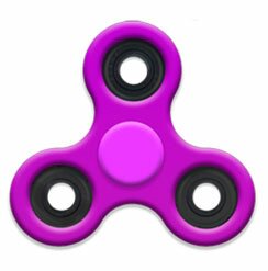 модель Спиннер фиолетовый - Fidget Spinner